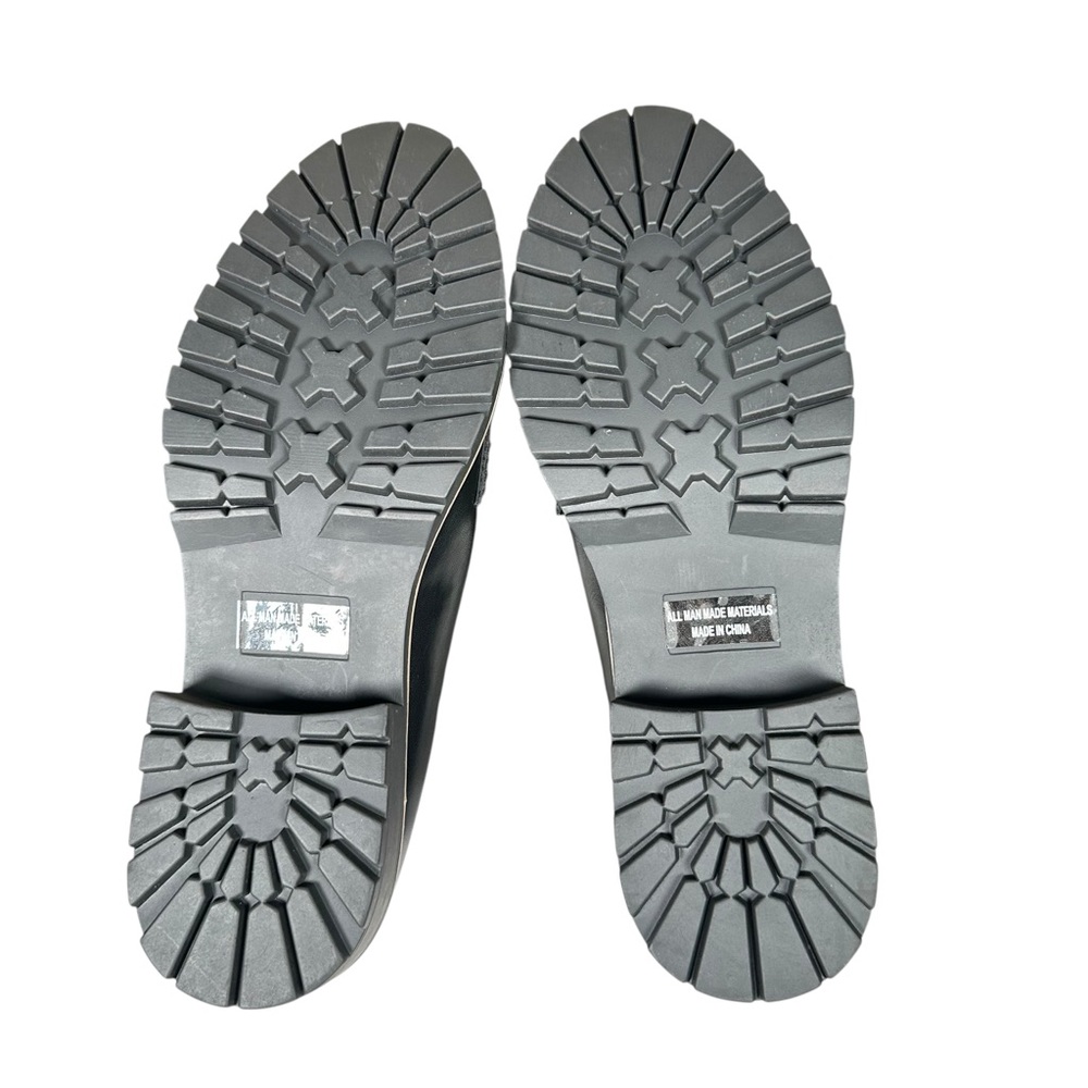 DV DOLCE VITA Carley Lug Sole Loafers In black - Picture 6 of 8